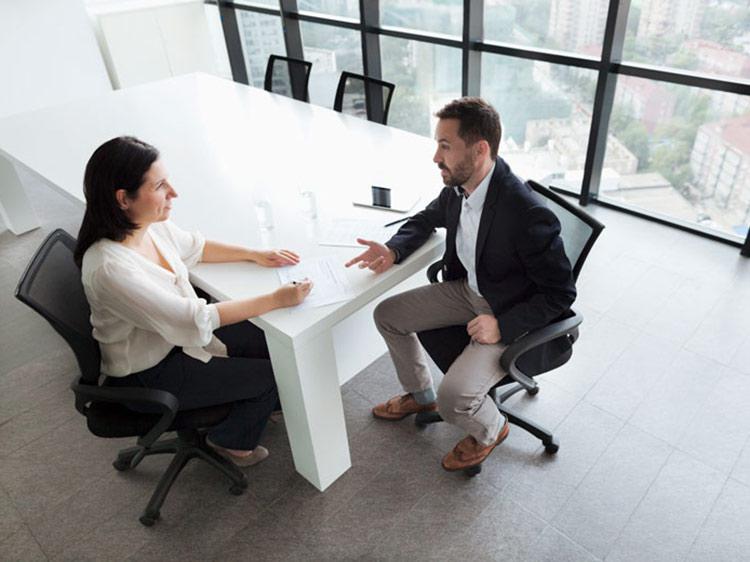 job interview session