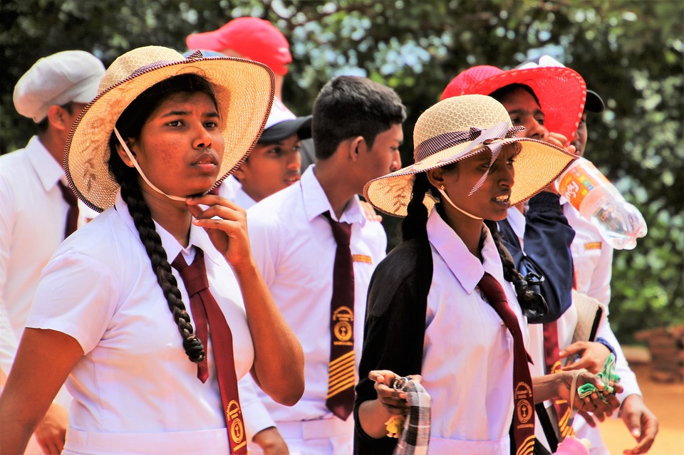school children